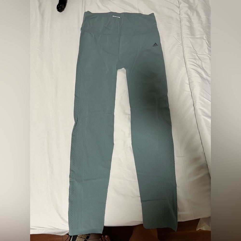 Teal Adidas legging